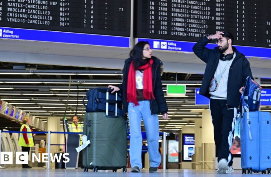 Hundreds of flights cancelled as strikes hit airports