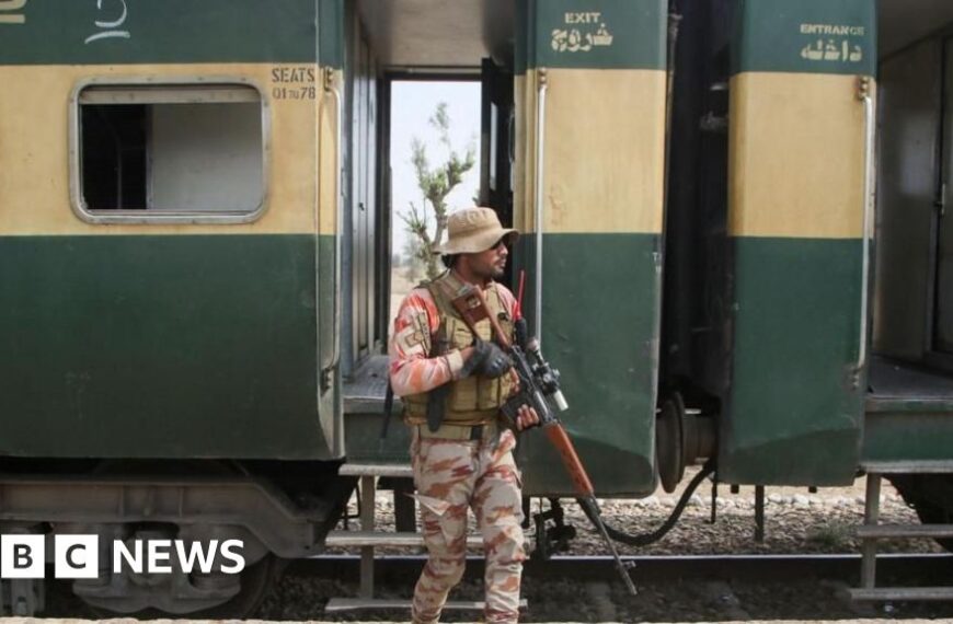 Pakistan army says 300 hostages freed from train