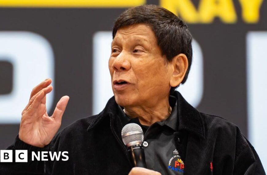 Philippines ex-leader Duterte arrested on ICC warrant over drug killings